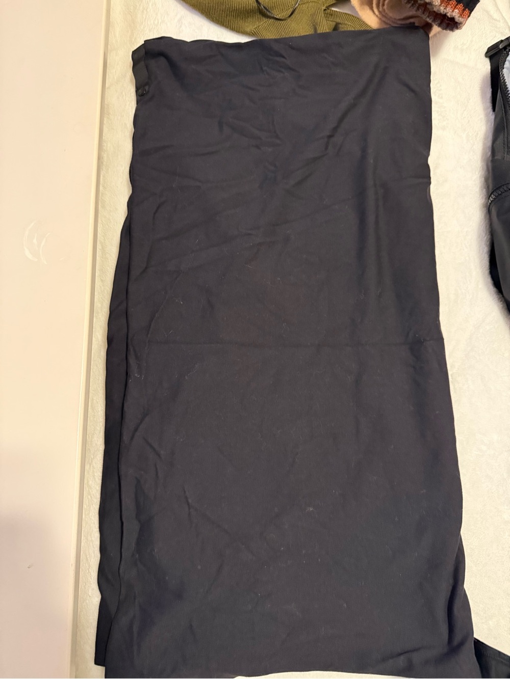 Lululemon Black Women's wrap scarf
